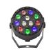 LED Flat Par 12x3W RGBW Color Light Sound Activated Disco Ball Christmas Projector Stage Light