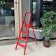 Red Using Hight 87cm Aluminum Folding Ladder Net Weight 3.5KG