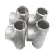 Pipe Fittings Nickel Alloy Unequal Equal Customized Size Hastelloy C276 B366 WPHC276 Tee Butt Welding Tee
