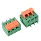 5.08mm Pitch PCB Connector Spring Crimping Terminal Block Vertical Wiring Entry