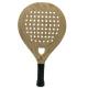 Nature Wooden Paddle Racket Personalized Beach Tennis Paddle Racquets Customized