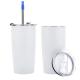 20 oz Travel Double Wall Insulated  Matte Coffee Tumbler Cups With Straw Wholesale sublimation blank