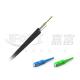 FRP Reinforced Self Supporting Tight-Buffered Fiber Optic Cable SC-SC Single Core G657A1/A2