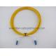 Fiber Optic LC-LC Patch cords / Jumper With Flexible 90 Degree Angle Boots