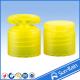 24mm 28mm Smooth closure yellow flip top bottle cap for cosmetic bottle