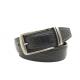 Fahion Mens Leather Dress Belt Classic Stitched Design With Croco Grain Adjustable Comfort Fit
