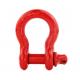 Forged Alloy Steel Bow Type Shackle Heavy Duty Galvanized Surface