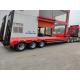 Low-Flat Second Hand Semi Trailers 3axle 4axle 6axle Support Customization