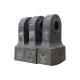 Quarry Construction Equipment Parts Impact Crusher Composite Hammer Manganese Wear Parts