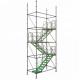 American Type 1219X1700mm Painted Galvanized Steel Ladder Frame Scaffolding Frame