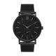 Black Hydraulic Dial Mens Stainless Steel Watches Waterproof Classic Design