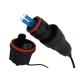 Outdoor Waterproof  Fiber Optical Patch Cord FTTA Full AXS To LC Duplex Jumper Type