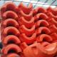 Buoyancy 150N HDPE Pipe Floaters Custom Length Good Flexibility / Impact Resistance