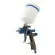 L.V.M.P. Air Gravity Spray Gun Feed New 1 Kit Auto Pressure Tools 600ml Plastic Cup