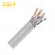 PVC CMP Jacket U / UTP Dual CAT6 BC CAT6 Network Cable For Telecommunication