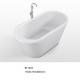 Sanitary Ware Frestanding Jacuzzi Acrylic Bathtub with Competitive Price (BT7402)