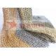 Hotel Decor Chain Mail Ring Metal Mesh Curtain With PVD Colors