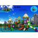 Automobile Style Large Scale Kids Outdoor Playground Equipment Long Using Life