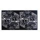 4L Rigid Multilayer Printed Circuit Board Black Solder Mask with OSP Oxidation Film