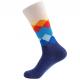 Breathable Trendy Mens Socks Colorful Business Party Dress Cotton Novelty Fun Happy Socks