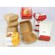 10.3cm Takeaway Food Packaging Boxes Recyclable Paper Takeaway Boxes