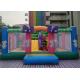 Commercial 0.55MM PVC Elephant Theme Kids Inflatable Jumper With Digital Printing