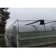 Tropical Tunnel Single Span Greenhouse Easy Construct High Transmittance