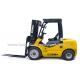 Low Fuel Consumption Industrial Forklift Truck 228G / Kw.H With Adjustable Spread Range