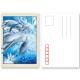 11x16cm Paris Eiffel Tower Day - Night 3D Lenticular Postcard With CMYK Printing