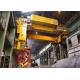 Hook Bridge Foundry Double Hoist Overhead Crane For Lifting Molten Metal