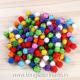 Wholesale Colorful DIY Party Decoration Glitter Pom Pom Ball