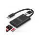 31005, USB Type C to SD TF Card USB3.0  Adapter