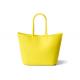 Ladies Stylish Candy Color Silicone Beach Bag Scratch Resistant For Traveling