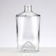 Natural Wooden Cork and Clear Glass Luxury Flint Gin Bottle 100ml 200ml 375ml 500ml 750ml