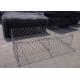 Heavy Galvanized Metal Gabion Baskets , Metal Cage Filled With Rocks