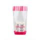 Food Packaging Stand Up Pouch With Cross Block Bottom And Cellophane Clear Treat