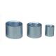 1/2-8 Galvanized steel pipe sockets and couplings.