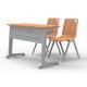 Steel Middle School Furniture Student Chair Classroom Desk Study Table For Single Or Double Seat