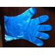 Colored PE examination gloves,PEVA disposable gloves,smooth/embossed surface,weight 1.0g