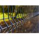 Plastic Coated Triangular Bending Garden Fence Wire Mesh Security 5X10 Cm Size