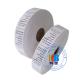 Garment label printing Heat transfer flexography printed nylon taffeta wash clothing label for printer