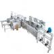 High Stability Automatic Non Woven Mask Making Machine Stainless Steel Body Material