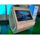 55 Double Sided Cube Android7.1 Os Digital Signage Kiosk With LED Light
