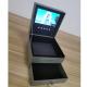 Pu leather video player box with screen display,boot logo ,lcd video box with gb battery
