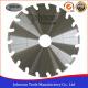 Wide Slant U Shape Concrete Cutting Blade For Hard Fired Clay Bricks 14