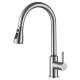 Deck Mounted Brushed IR SS304 Touch Sensor Kitchen Faucet