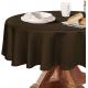 Factory Direct Sale Custom Printing PEVA Plastic Round Table Cloth For Table Clean