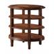 Modern Rubber Wood Square Round Coffee Table Three Tiered OEM & ODM