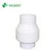 White PVC Plastic Water Plumbing Pipe Check Valve for Pipe System Personalized Design