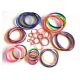 AS568 fuel hydraulic heat resistant sealing rubber silicone colored o rings